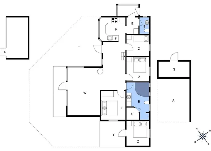 Дом отдыха Fy237-otterup-vestparken-6 *